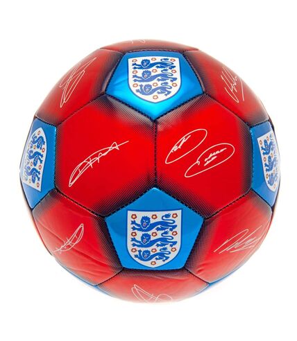 England FA - Ballon de foot (Rouge / Bleu) (Taille 5) - UTTA10333