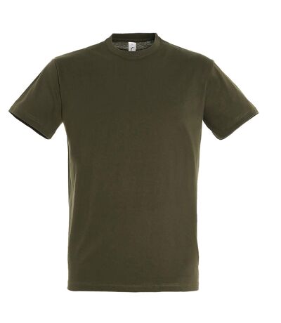T-shirt Regent Homme Vert Militaire SOLS
