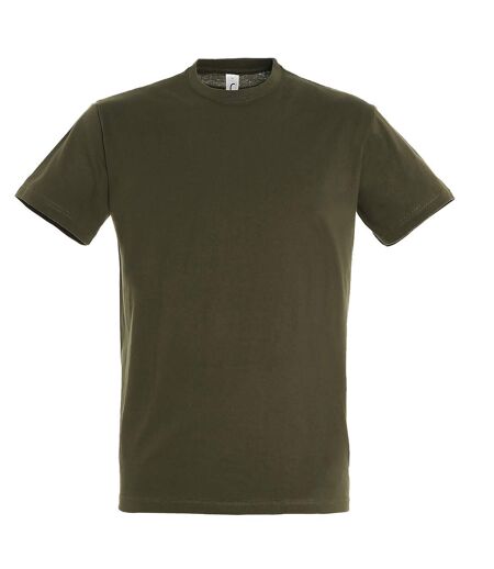 T-shirt Regent Homme Vert Militaire SOLS