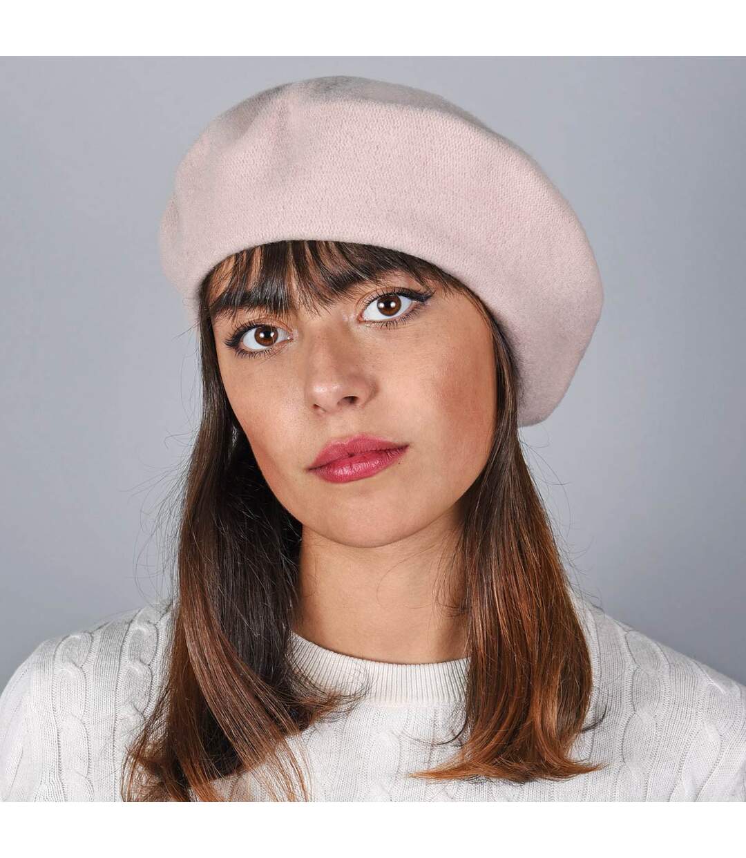 Béret Yva Crème - Fabriqué en UE-2