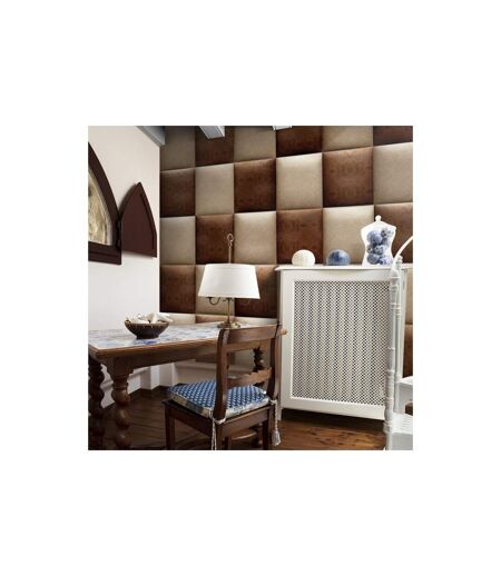 Papier Peint Chocolate Chessboard 50x1000cm