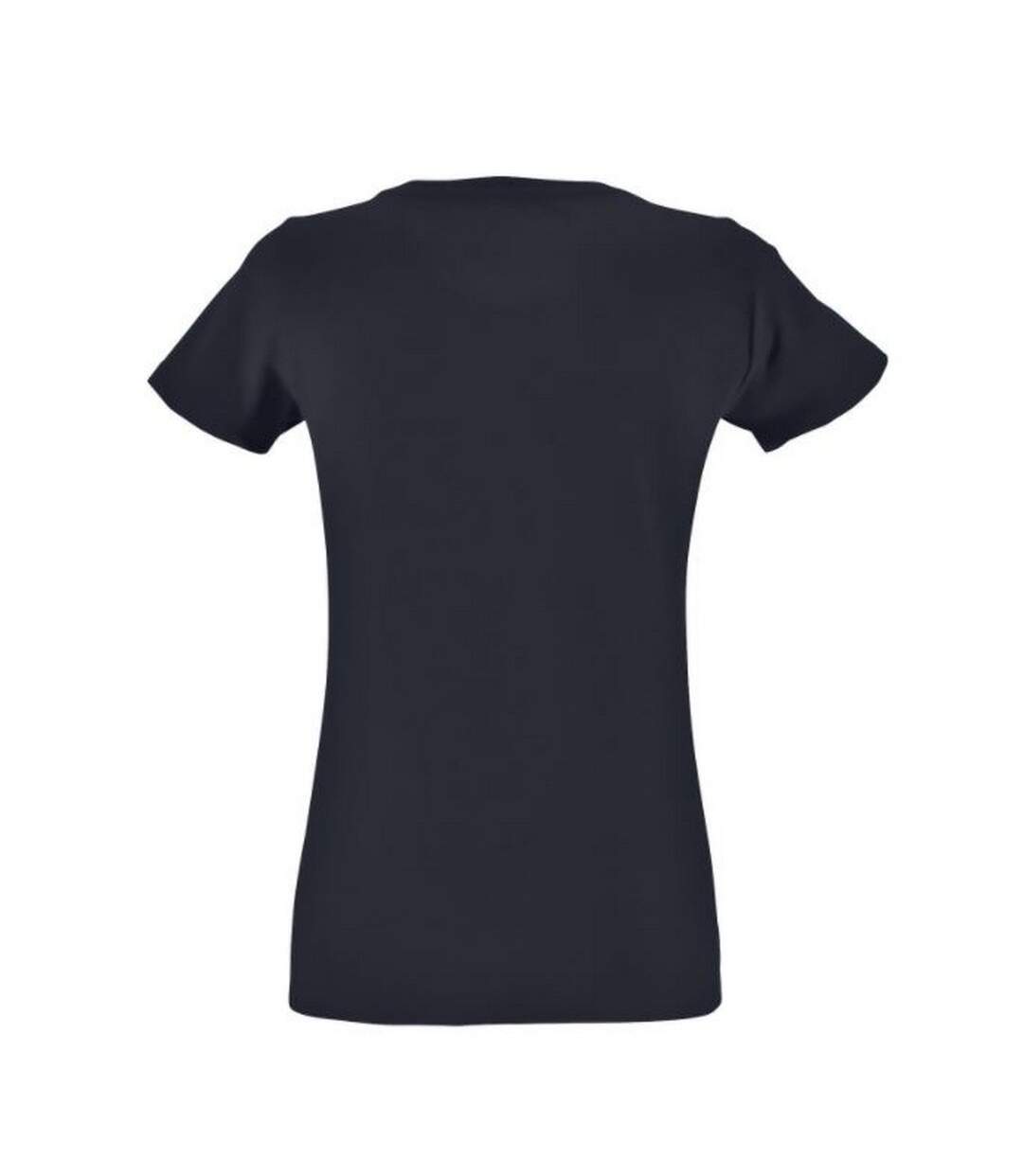 T-shirt regent femme bleu marine SOLS