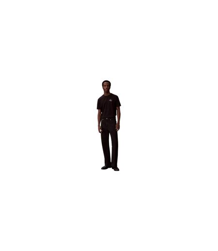 Mens Micro Logo T-shirt Black Calvin Klein