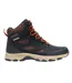Womens/ladies Vendora Leopard Synthetic Leather Walking Boots Black Regatta-3