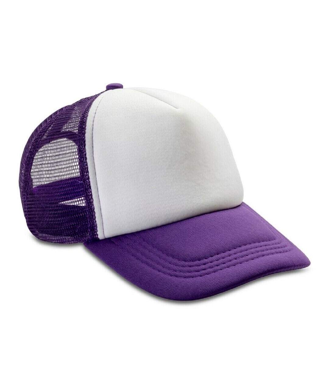 Casquette detroit homme violet / blanc Result