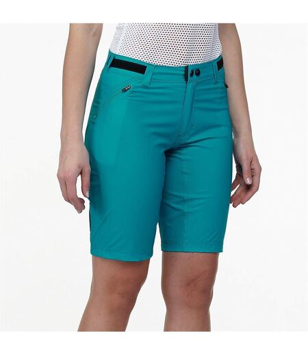 Womens/ladies Imola Baggy Shorts Turquoise Bicycle Line