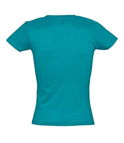 SOLS Womens/Ladies Miss Short Sleeve T-Shirt (Duck Blue) - UTPC289