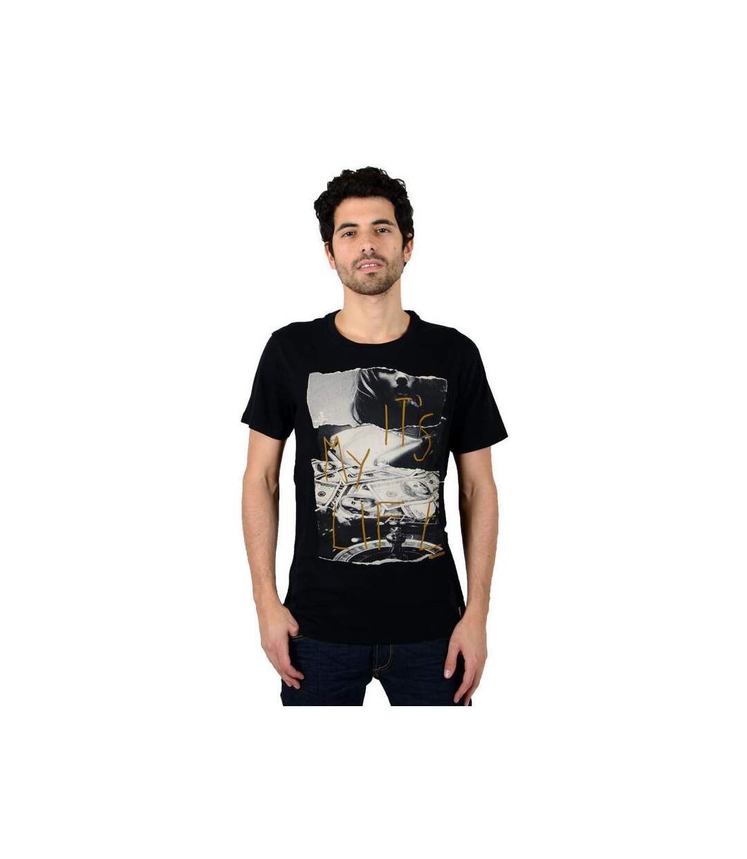 Tee Shirt Japan Rags Poireau Noir-3
