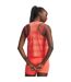 Womens/ladies Velociti Fitted Sleeveless Vest Top Tangerine Under Armour-2