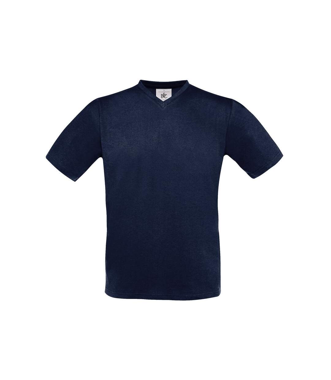 T-shirt exact homme bleu marine B&C