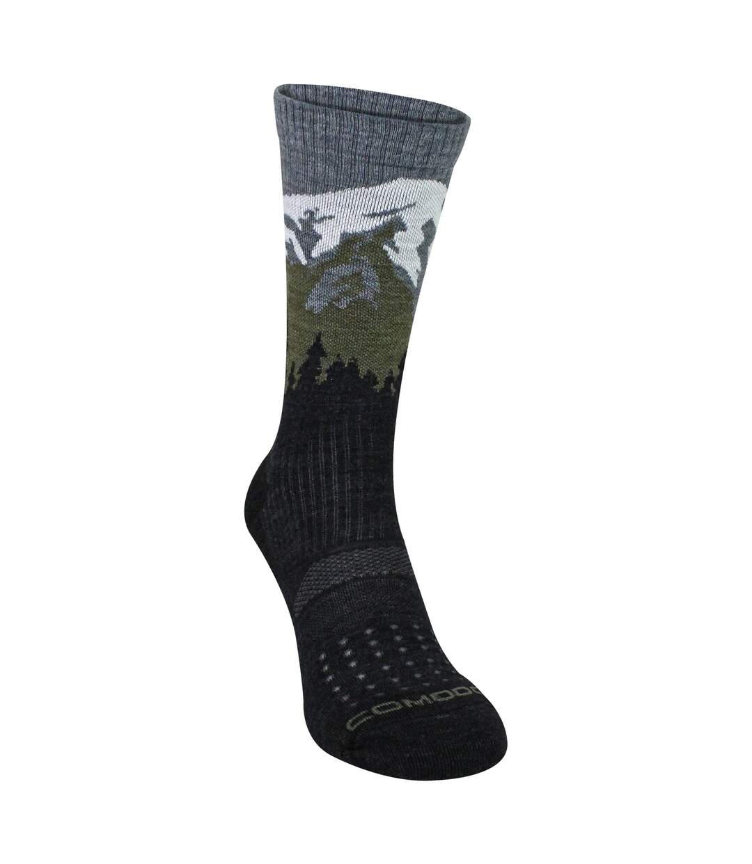 Mens Ladies Light Performance Crew Merino Wool Socks | Trekking Socks-3
