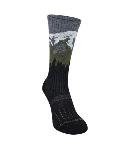 Mens Ladies Light Performance Crew Merino Wool Socks | Trekking Socks