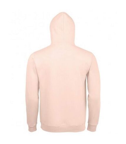 SOLS Unisex Adults Spencer Hooded Sweatshirt (Creamy Pink)