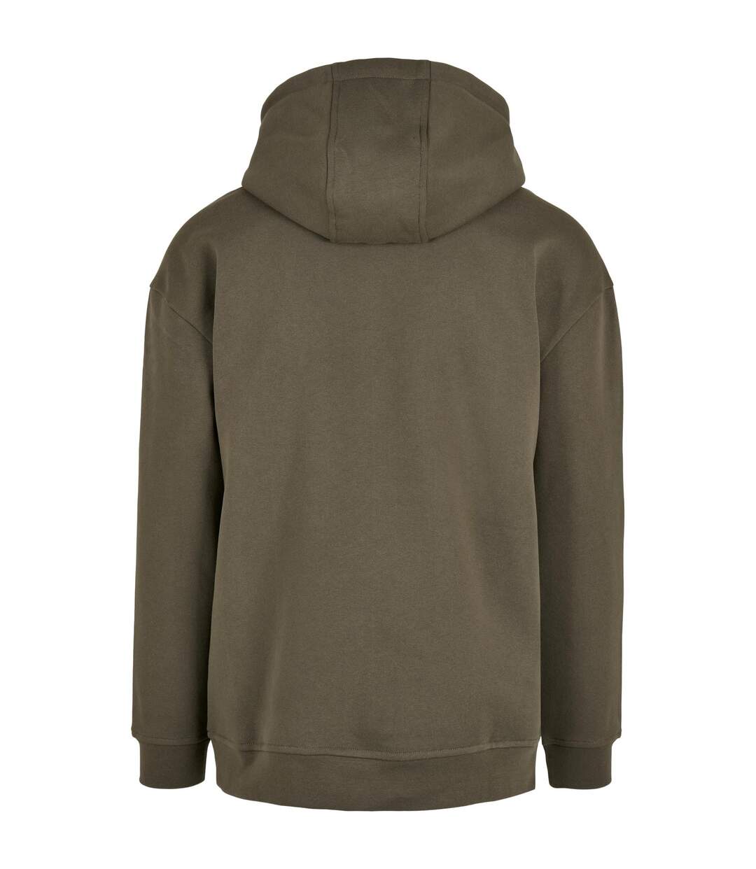 Sweat À Capuche Homme Olive Build Your Brand-2