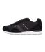 Mens Leather Low Running Flat Trainers Black Tommy Hilfiger-3