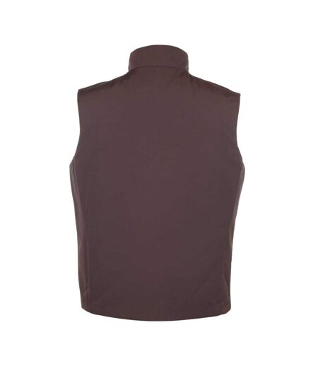 Veste Sans Manches Sans Manches Motif/style Uni Homme Marron Bleu Marine Museum