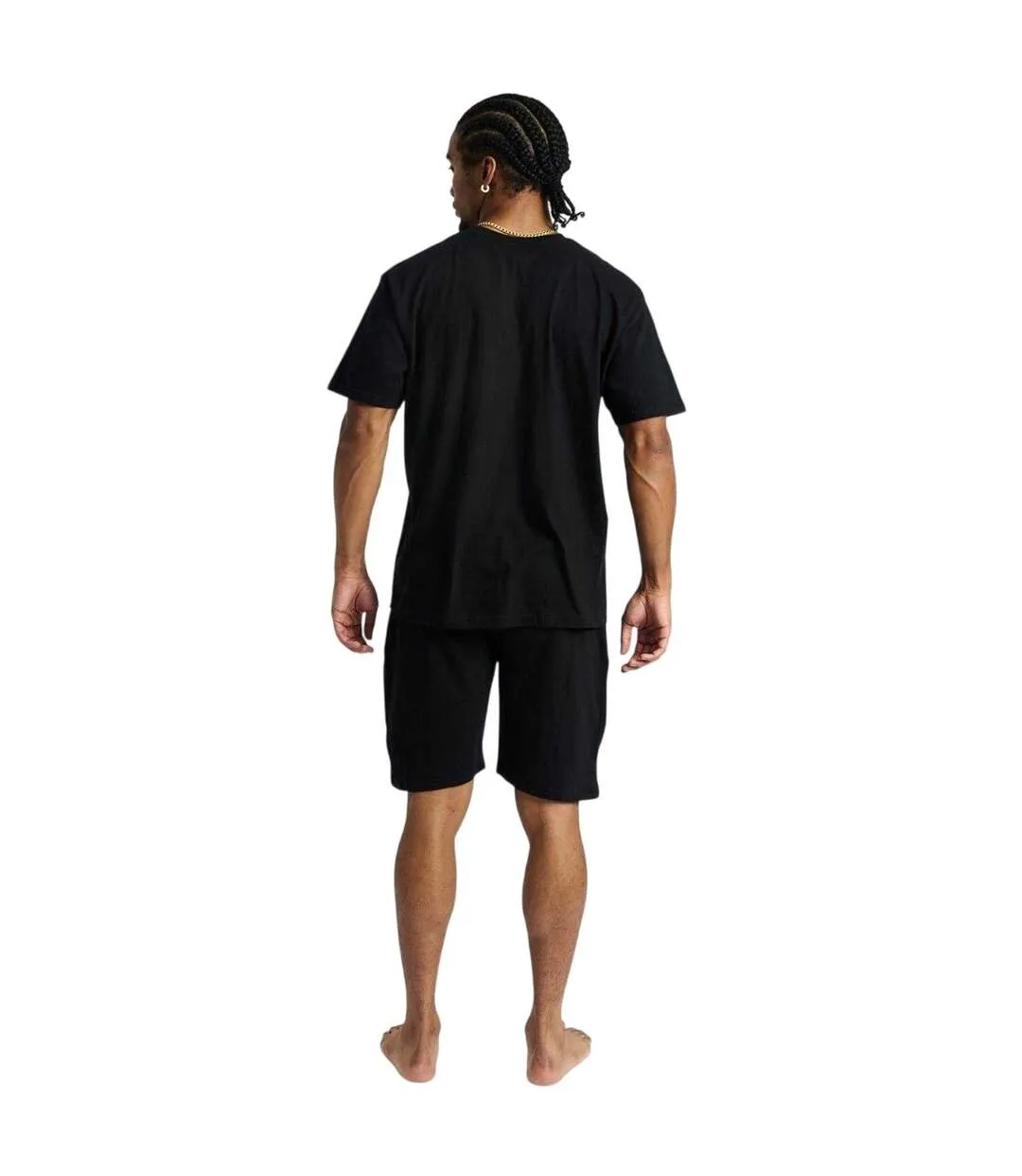 Ensemble T-shirt Et Short Détente Homme Noir Money-2
