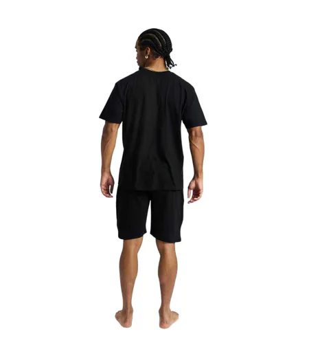Ensemble T-shirt Et Short Détente Homme Noir Money