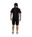 Ensemble T-shirt Et Short Détente Homme Noir Money-2