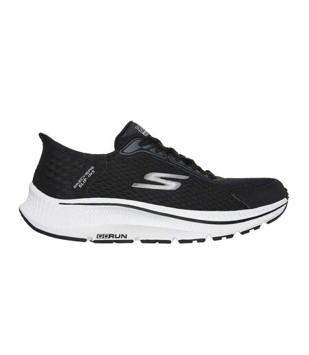 Womens/ladies Go Run Consistent Slip-in Workout Flat Shoes Black Skechers