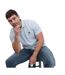 Polo manches courtes miller river homme ciel Timberland-4