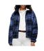 Veste bleu/noire femme tommy hilfiger flag-1