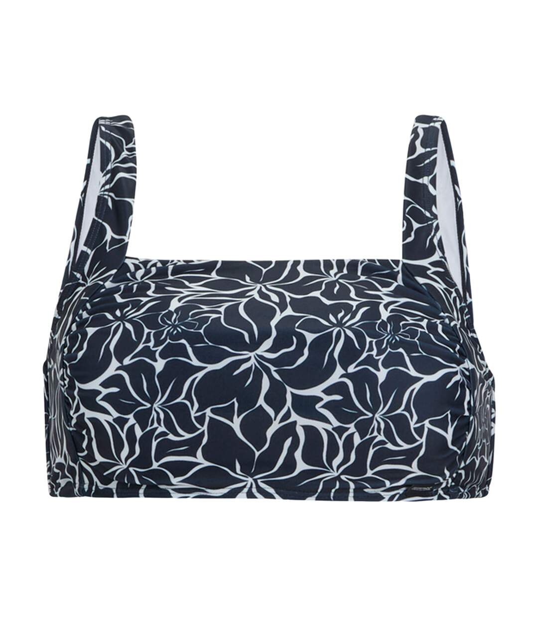 Haut De Maillot De Bain Motif/style Floral Loria Femme Bleu Marine Regatta-2