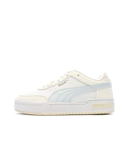Baskets blanc/écru femme puma pro sport