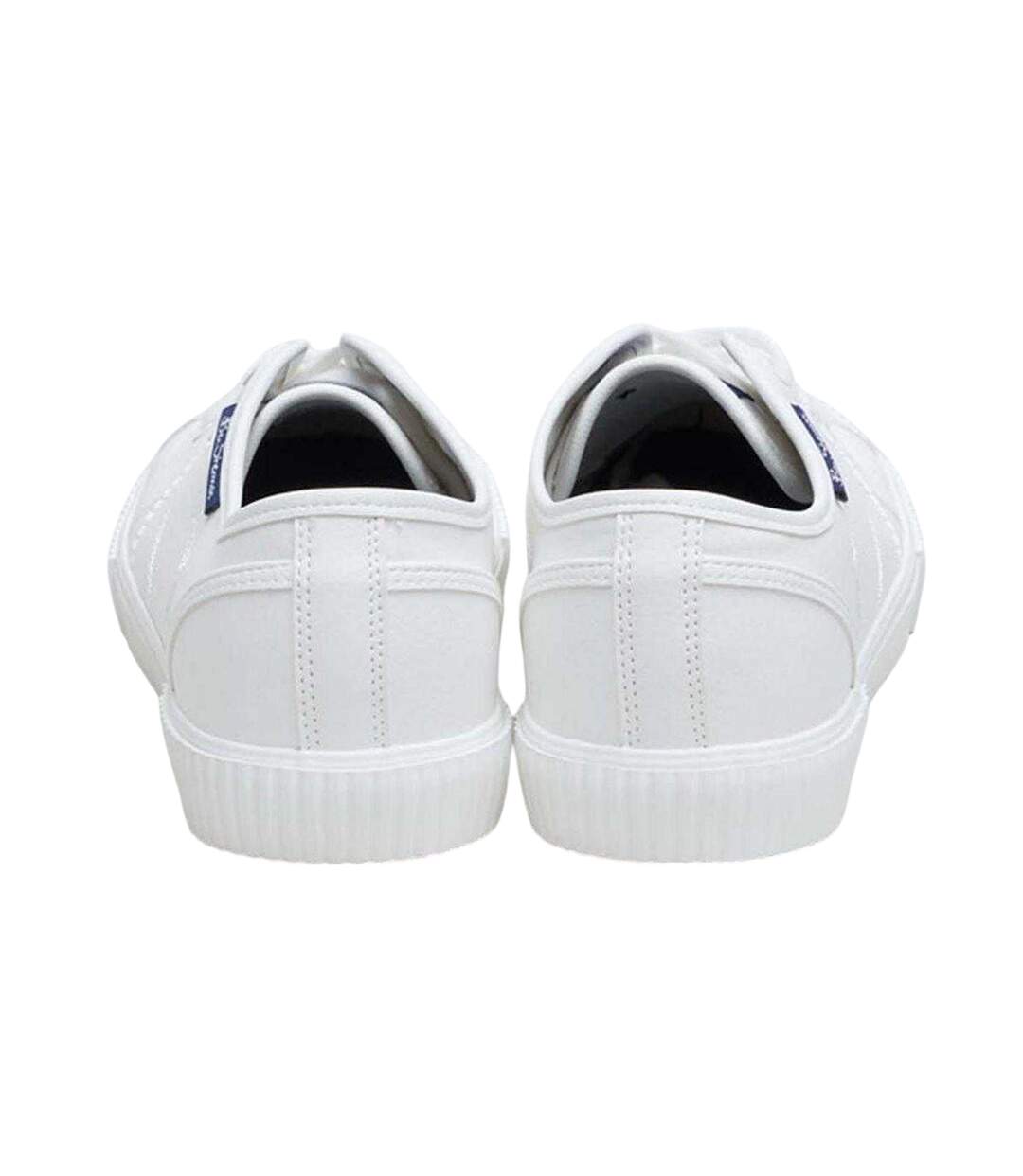 Baskets Motif/style Logo Homme Blanc Ben Sherman-2