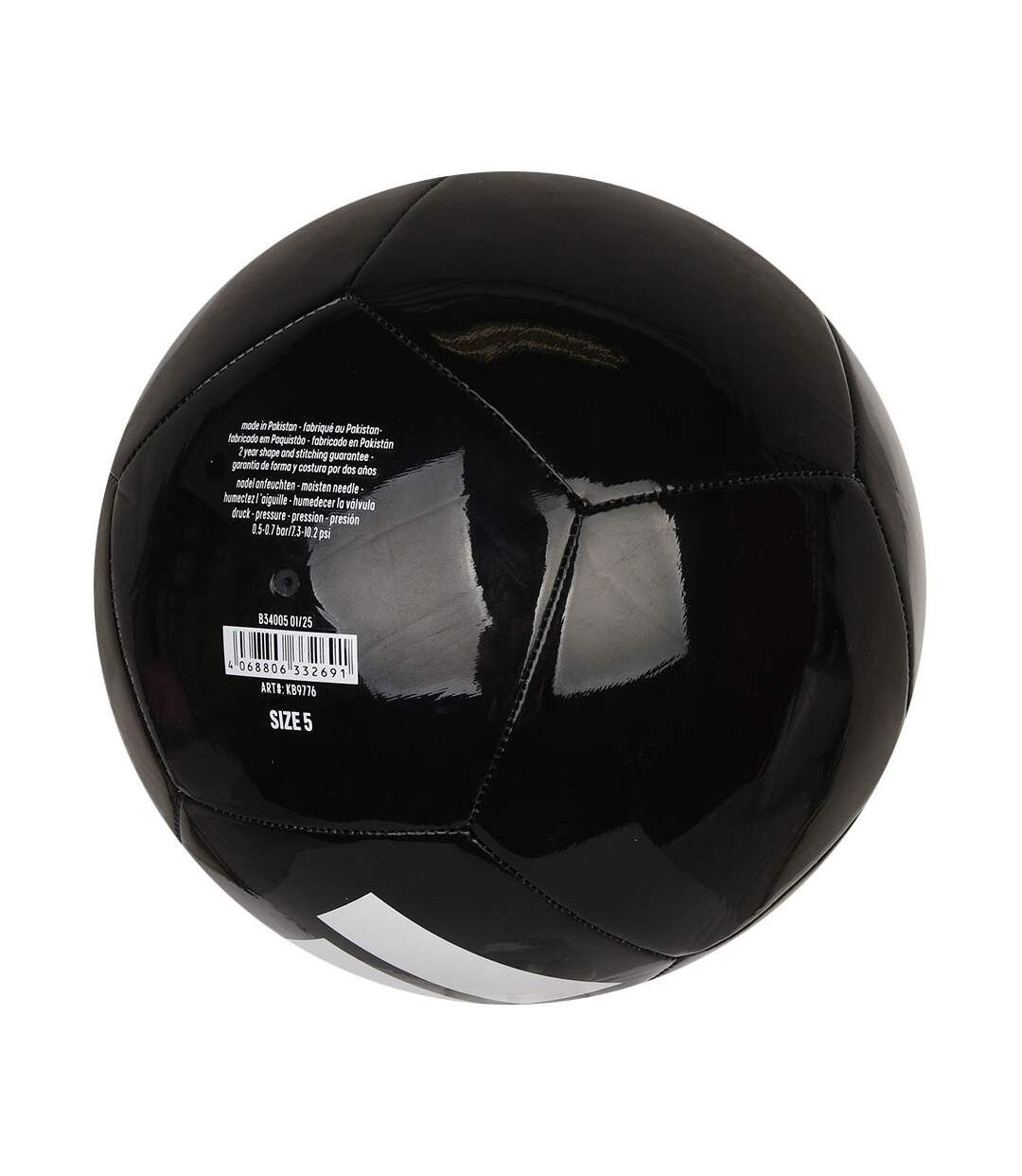 Ballon De Foot Motif/style Logo Universadi Taille 5 Noir Adidas-3