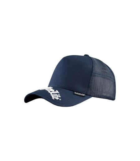 Casquette trucker avec filet visière brodée Simple Man Rock'n Free Life