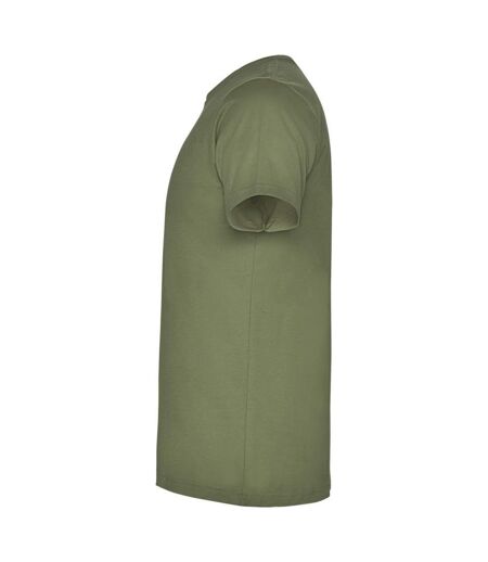 Mens Dogo Premium T-shirt Military Green Roly