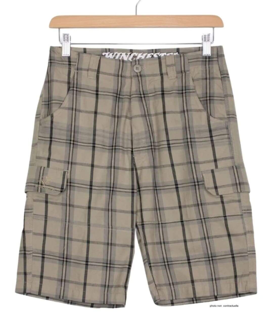Bermuda WINCHESTER INTACT2 à carreaux en coton : l'élégance moderne et confortable de l'été-2