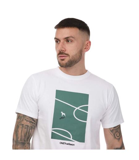 T-shirt turf homme blanc One True Saxon