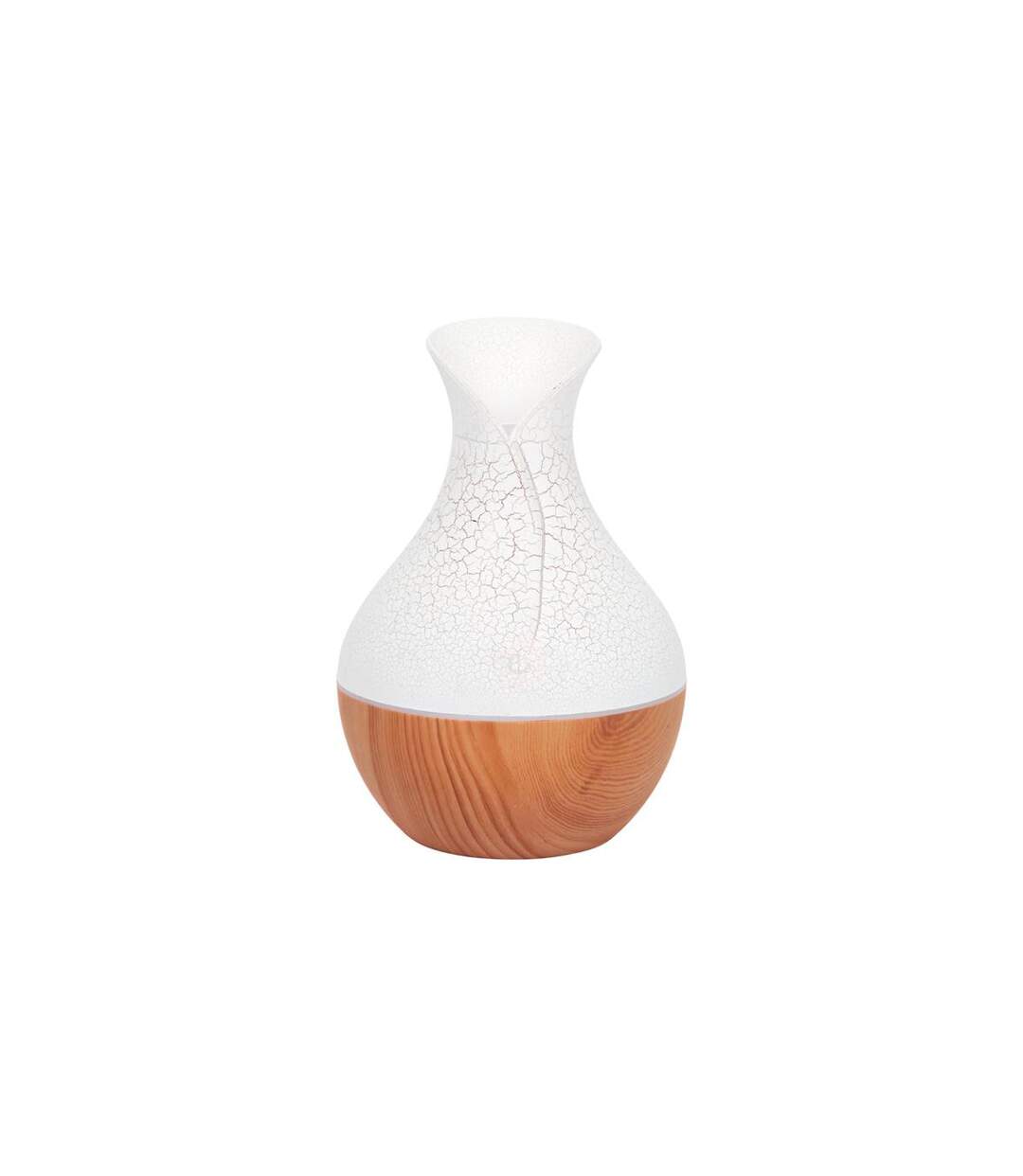Diffuseur de Parfum LED Tulipe 15cm Blanc-1