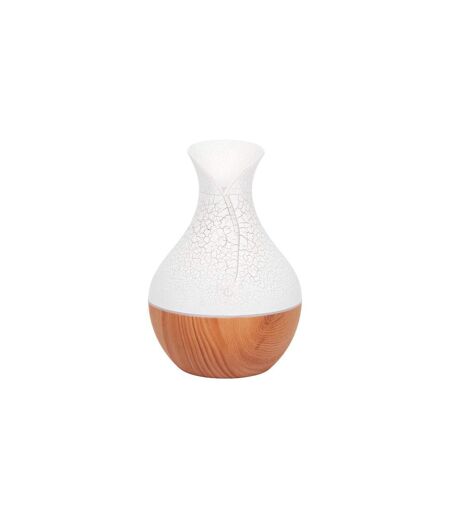 Diffuseur de Parfum LED Tulipe 15cm Blanc