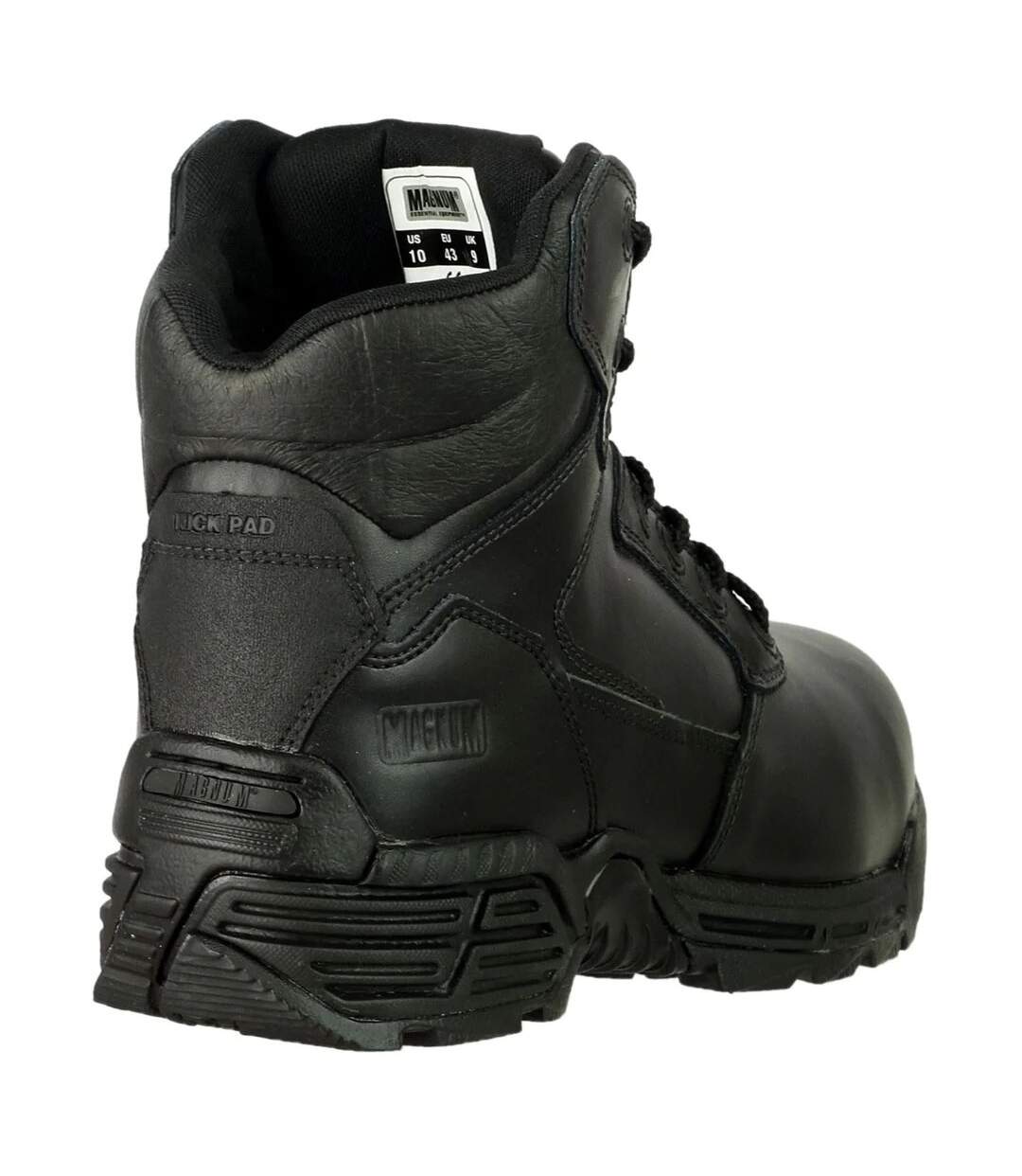 Unisex adult stealth force 6.0 leather safety boots black Magnum-2