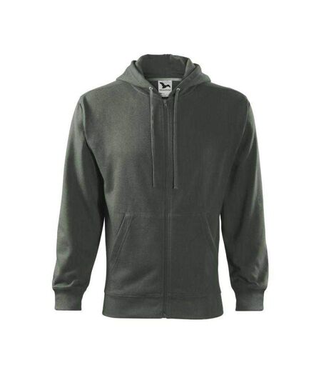 Mens Trendy Fitted Hoodie Green Malfini