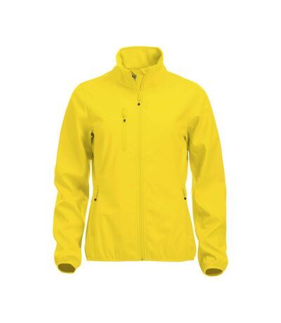 Clique Womens/Ladies Basic Soft Shell Jacket (Lemon)