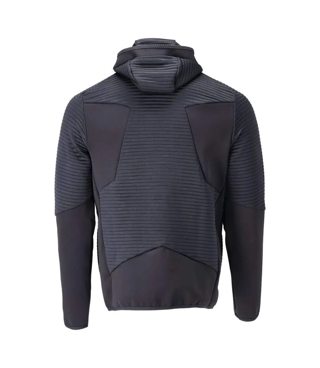 Mens Customised Hooded Fleece Jacket Dark Navy Mascot-2