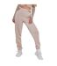 Ensemble Pantalon De Jogging Motif/style Découpé Femme Beige Missy Empire-2