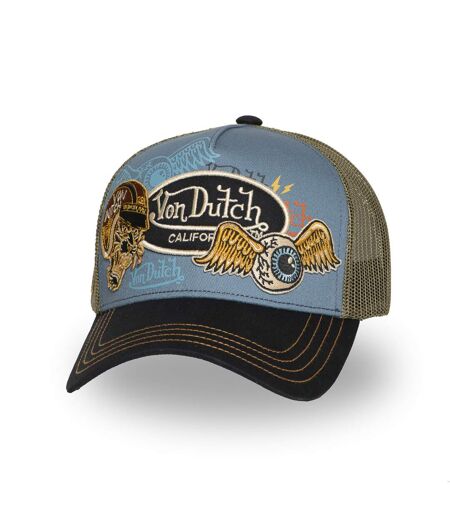 Casquette trucker avec filet adulte print devant Patches Vondutch