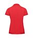 Polo femme rouge vif Russell