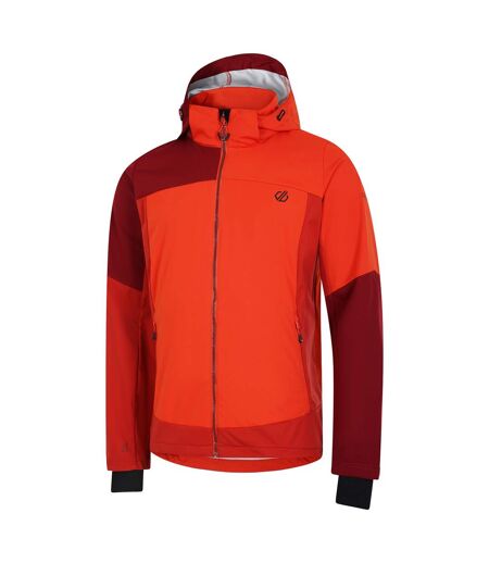 Mens Mountaineer Soft Shell Jacket Tuscan Red Cinnamon Dare 2B