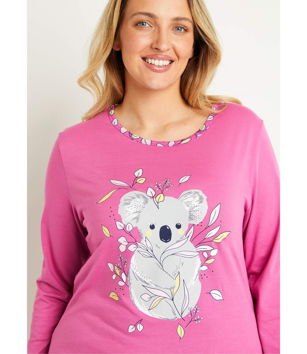 Pyjama coton imprimé motif koala-3