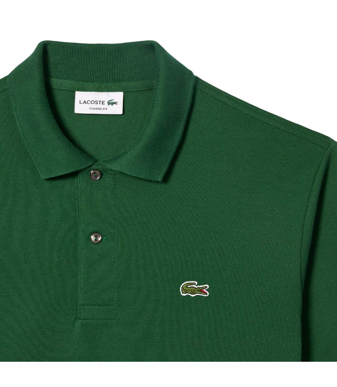 Mens L.12.12 Original Pique Classic Polo Shirt Green Lacoste-4