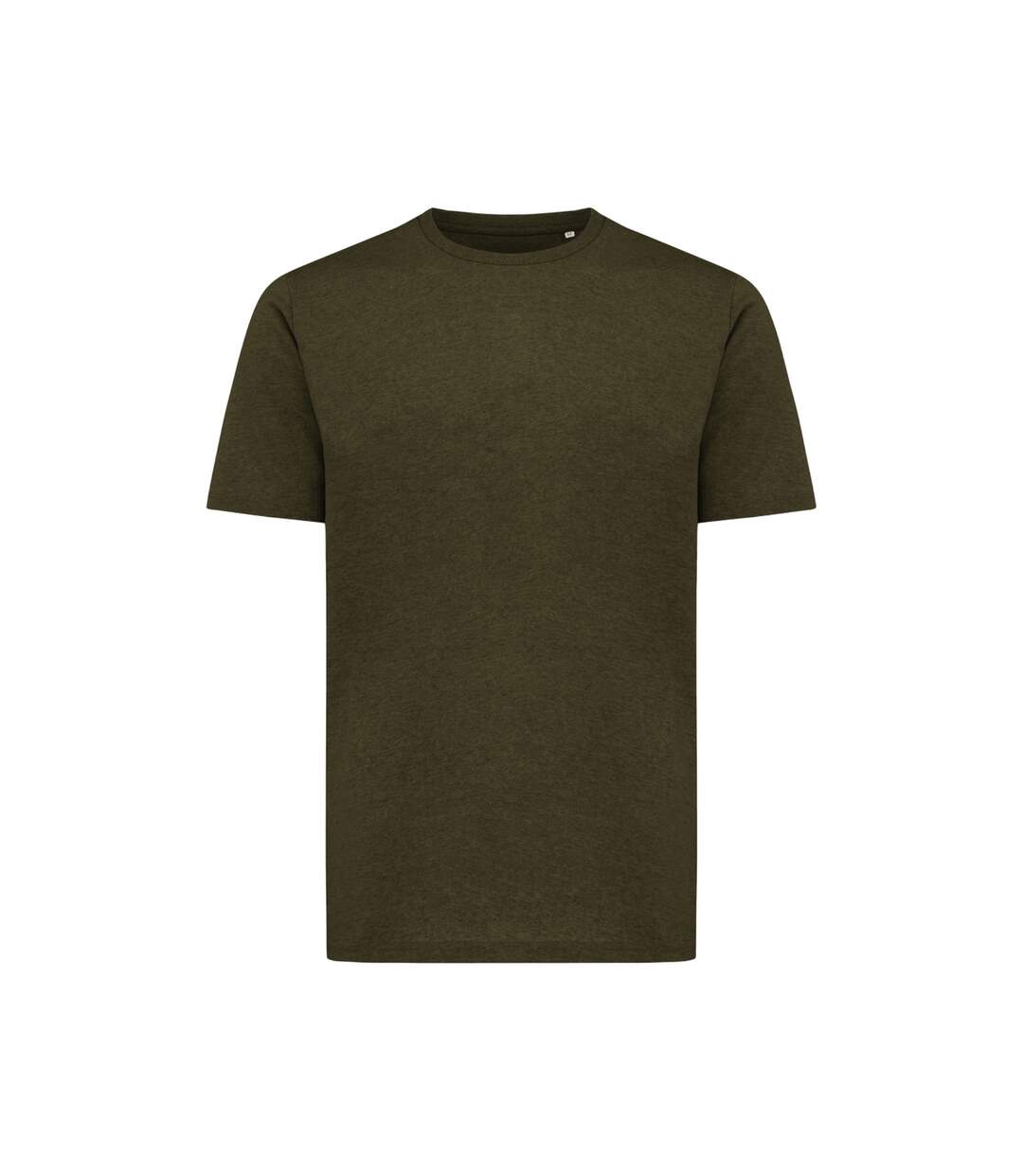 Unisex adult sierra recycled cotton lightweight t-shirt khaki green Iqoniq-3