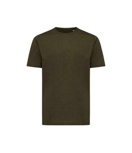 Unisex adult sierra recycled cotton lightweight t-shirt khaki green Iqoniq