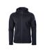 Mens Cervus Soft Shell Jacket Black Magnum-1