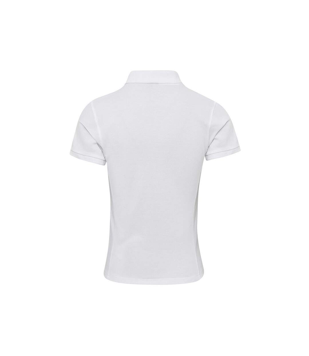 Polo femme blanc Premier-2